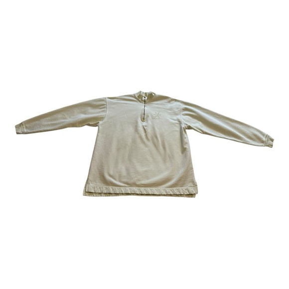 Spirit Vintage 3/4 Zip Pullover Long Sleeve Sweatshirt - Size L / XL - Picture 1 of 15
